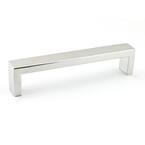 Williamsburg Collection 5-1/16 in. (128 mm) Center-to-Center Polished Stainless Steel Contemporary Drawer Pull