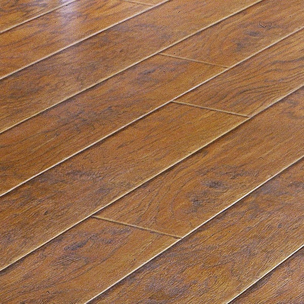 Unbranded Sand Hickory 10mm Thick x 11-33/64 in. Wide x 46-33/64 in. Length Laminate Flooring (18.60 sq. ft. / case)-DISCONTINUED