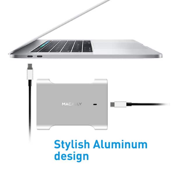 MSYMY Compatible avec le chargeur MacBook Pro, 61 W USB C chargeur
