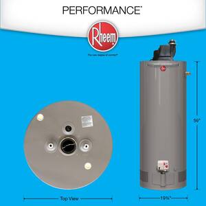 Performance 40 Gal. Tall 6 Year 40,000 BTU Natural Gas Power Vent Tank Water Heater