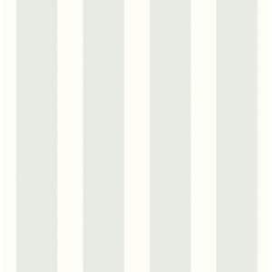 Visby Mint Stripe Strippable Wallpaper (Covers 56.4 sq. ft.)