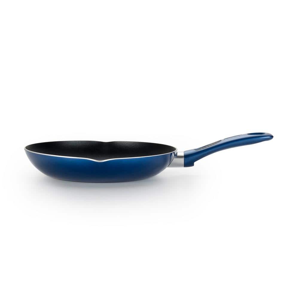 Blue 14-Piece Non-Stick Aluminum Cookware Set