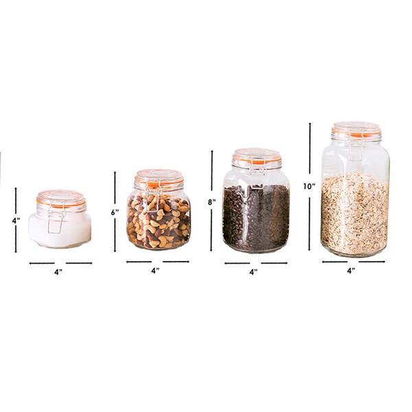 JN jn better homes & gardens flip tite food storage set - 3