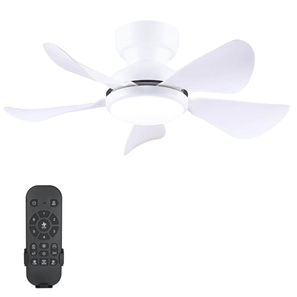 36-inch Low-profile White Reversible DC Dimmable LED Ceiling Fan with Light, Remote Control, and App price history on PriceWatchPro
