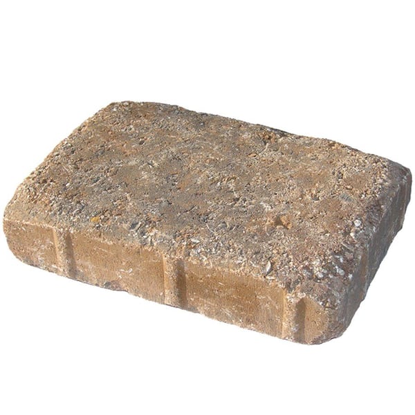Pavestone Plaza Rec 8.25 in. x 5.5 in. x 1.75 in. Tumbled Old Town Blend Concrete Paver