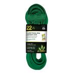 22 ft. 16/3 3-Outlet Heavy Duty Extension Cord, Green
