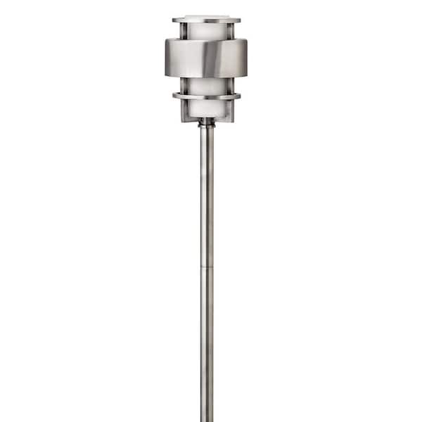 Saturn Hardwired Stainless Steel Metallic Path Light
