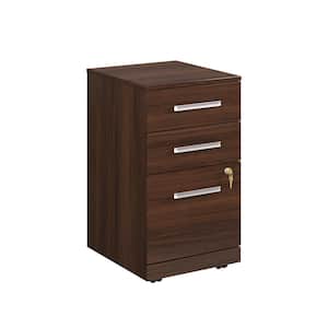 Affirm 3-Drawer Noble Elm 28.425 in. H x 15.551 in. W x 19.449 in. D Engineered Wood Mobile File Cabinet (Assembled)