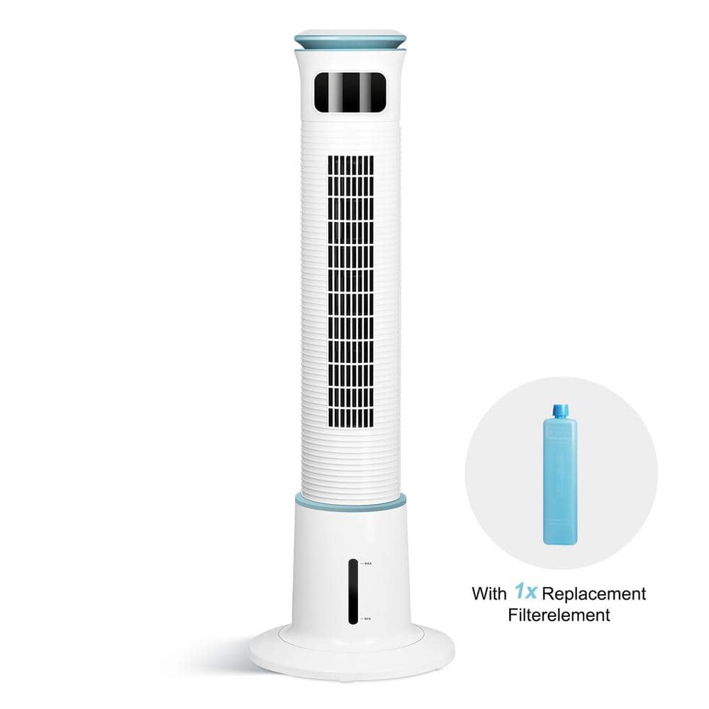 Wide Oscillating Tower Fan with 12 