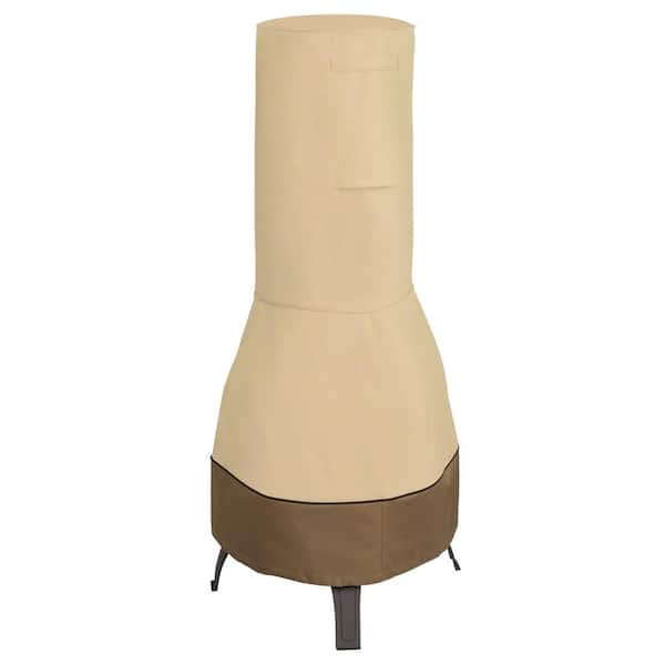 Classic Accessories Veranda 25 in. Dia x 65 in. H Outdoor Chiminea Cover