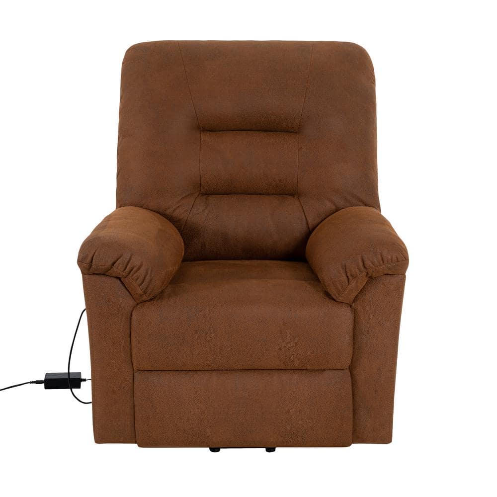 HOMESTOCK Chocolate, Electric Power Lift Recliner Chair Sofa, Remote  Controlled Power Lift Chair, Comfortable Power Lift Recliners 70070HD - The Home  Depot