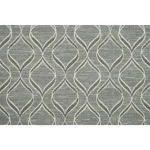 Sublittoral Metal Custom Area Rug with Pad