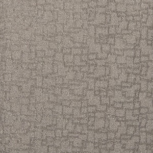 Painted Picture - Pyrite-Gray 12 ft. 45 oz. Triexta PET Pattern Installed Carpet
