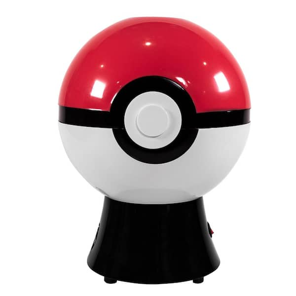 Uncanny Brands Pokemon 1100 Watt 'Pokeball' 3 oz. Hot-Air Popcorn Machine with Detachable Bowl