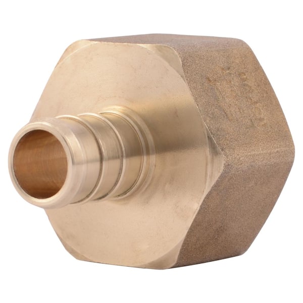 SharkBite 1/2 in. PEX Barb x 3/4 in. FNPT Brass Female Adapter