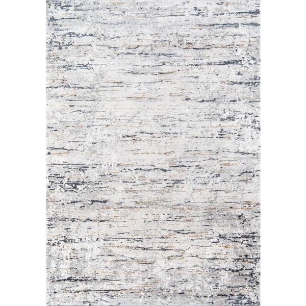 Momeni Cannes Grey 7 ft. 10 in. X 9 ft. 10 in. Indoor Area Rug