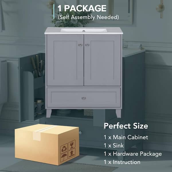 新品24-25NOVMBR LIVER153cm Amazon.com: Virubi 24 Inch Bathroom Vanity with Single Sink