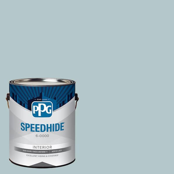1 gal. PPG1034-4 Misty Surf Satin Interior Paint
