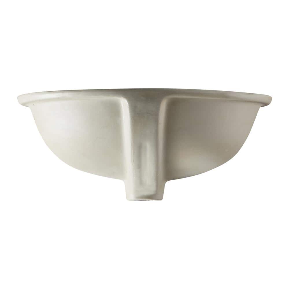 Bathroom Sink in White Ceramic