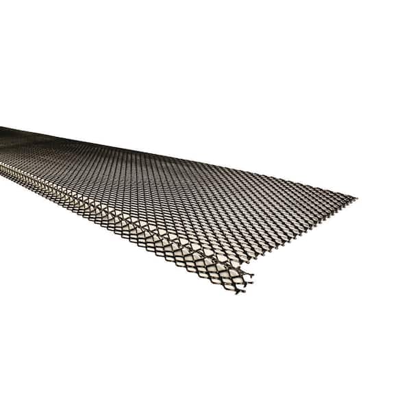 Armour Lock 6 in. x 3 ft. Powder Coated Steel Gutter Guard Kit (10-Pack)