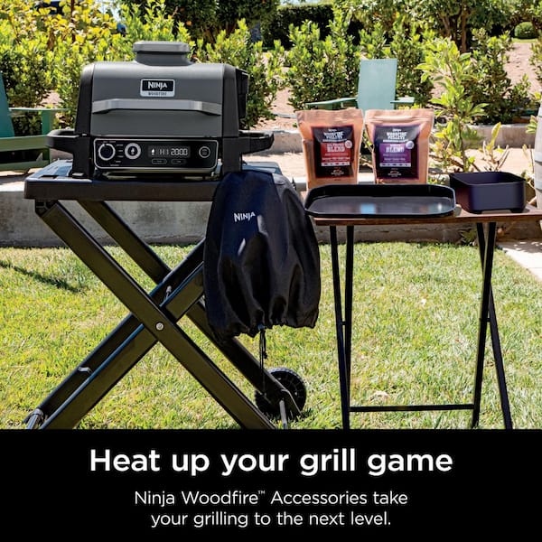 Ninja Woodfire Collapsible Outdoor Grill Stand Black XSKSTAND - Best Buy