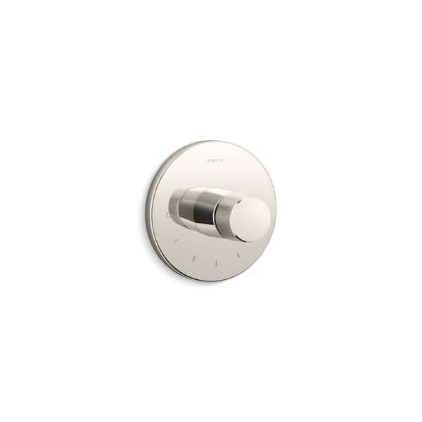 KOHLER Components Mastershower Temperature Control Valve Trim With Oyl Handle in Vibrant Polished Nickel