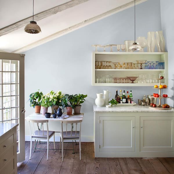 Glidden 8 oz. PPG1041-2 City Lights Satin Interior Paint Sample