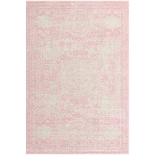 Bromley Wells Pink 6 ft. x 9 ft. Area Rug