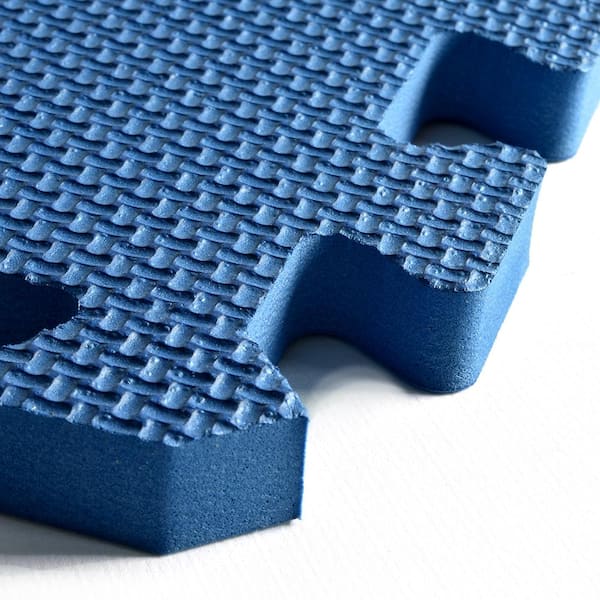 BalanceFrom Fitness 72 Sq Ft Interlocking EVA Foam Exercise Mat Tiles,  Blue, 1 Piece - Kroger