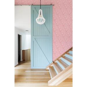 Pink Foxwood Meadow Peel and Stick Wallpaper