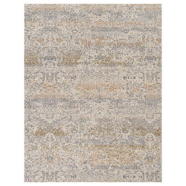 Camilla 2 ft. x 10  ft. Grey Western Area Rug