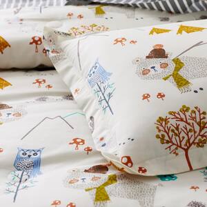 Company Kids Forest Campers Organic Cotton Percale Sheet Set