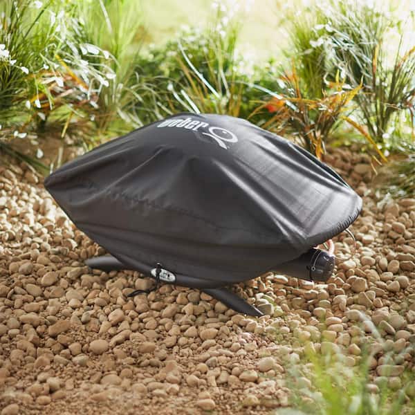 BBQ Stove Grill Cover UV Resistant Fit for Weber 7110 Q100 Q1000 Accessories