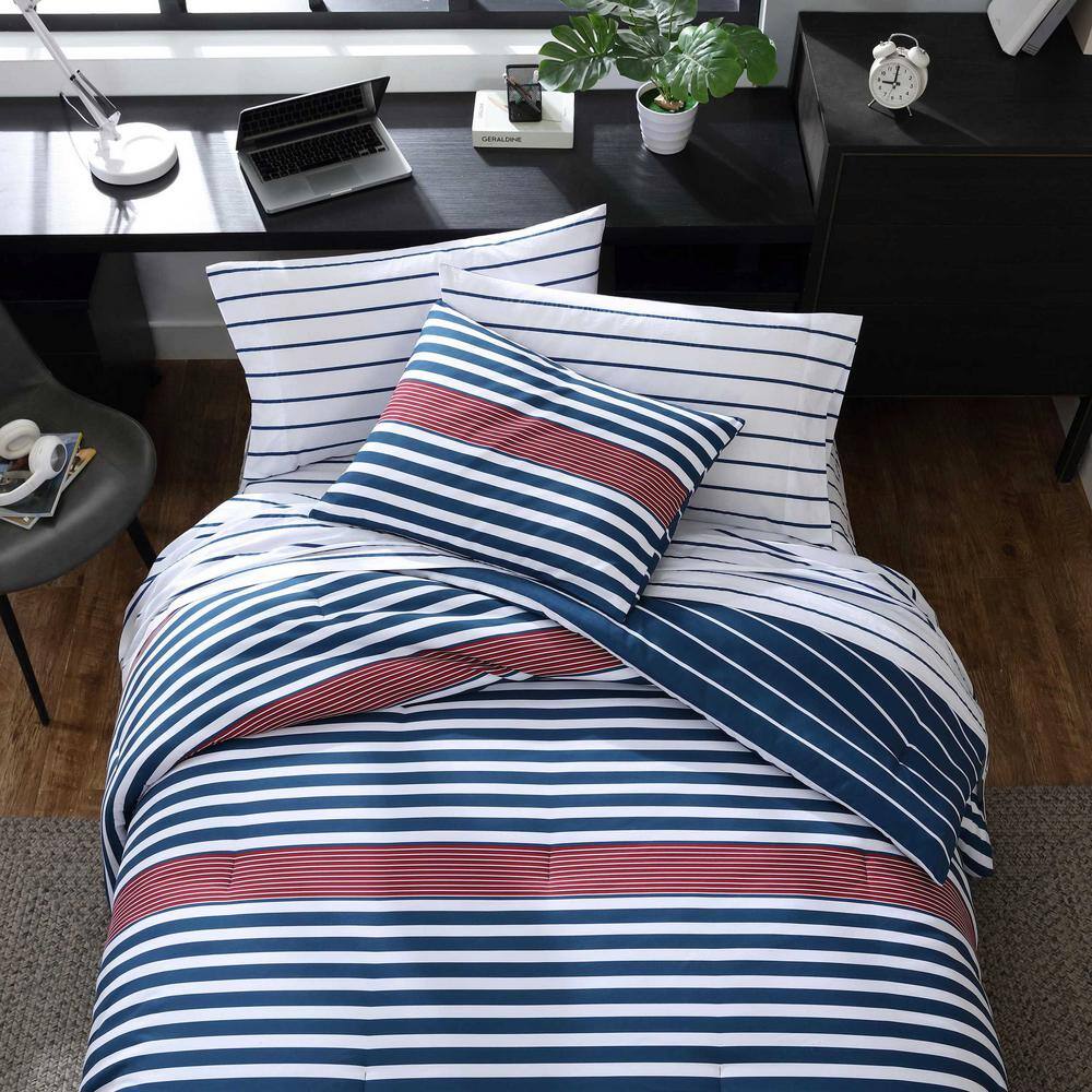 Bali Bliss Full Reversible Microfiber Comforter Set