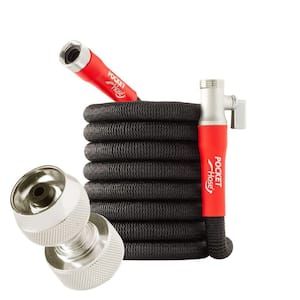 3/4 in. x 50 ft. Expandable Garden Hose with Turbo Shot Nozzle