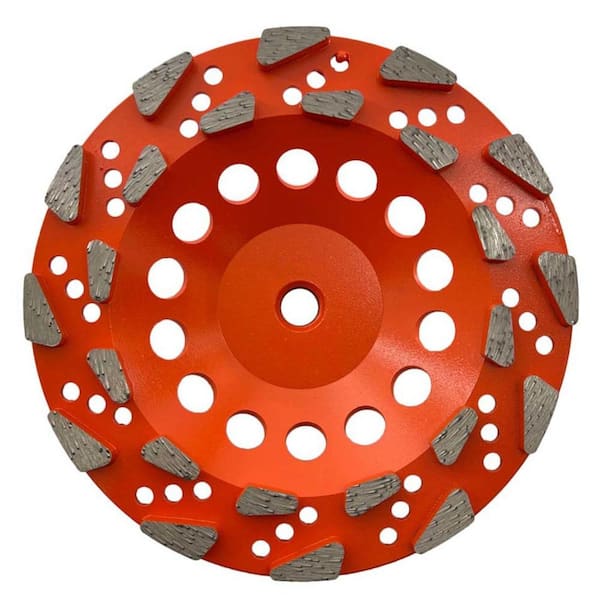 EDiamondTools 7 in. Concrete, Segmented Rim, 24 Diamond Blade