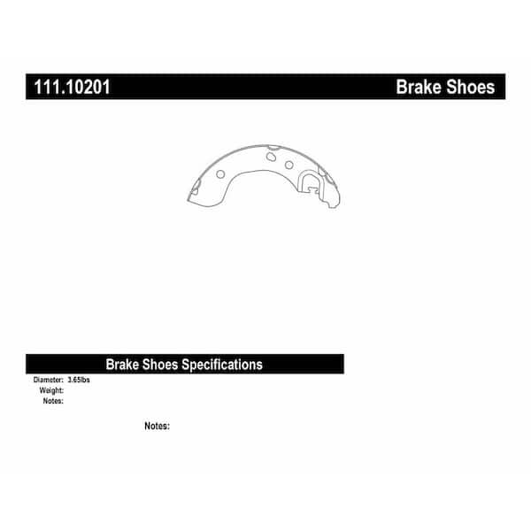 Centric Parts Drum Brake Shoe