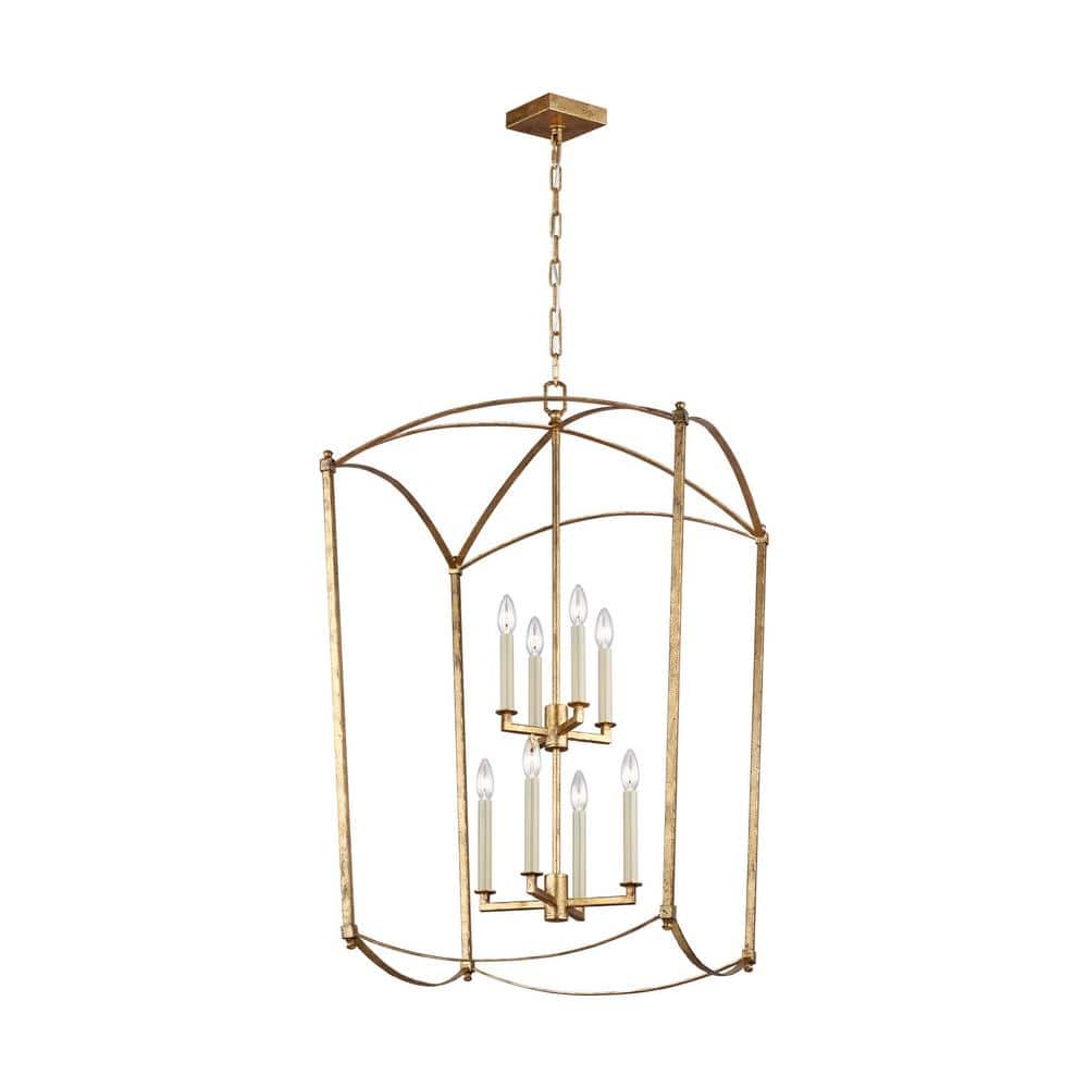 Estoril 8-Light Antique Guild Traditional Transitional Hanging Candlestick Chandelier price history on PriceWatchPro
