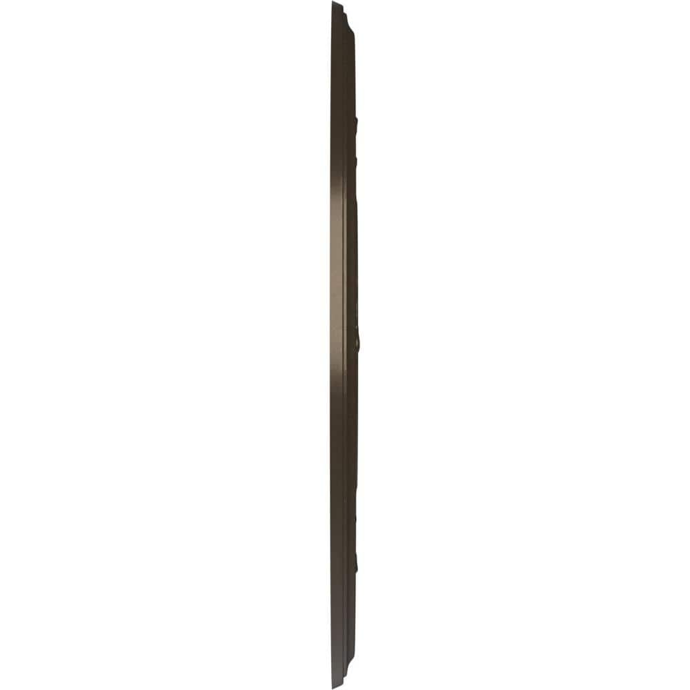 Baltimore 19" Metallic Dark Bronze Thermoformed PVC Ceiling Medallion