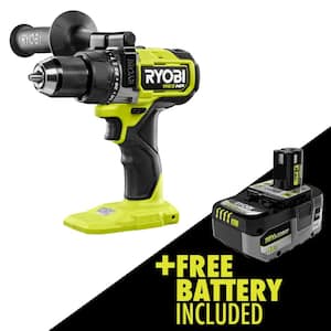 ONE+ HP 18V Brushless Cordless 1/2 in. Hammer Drill with 4.0 Ah Lithium-Ion HIGH PERFORMANCE Battery