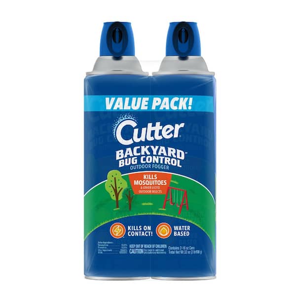 16 oz. Backyard Bug Control Outdoor Fogger Aerosol (Twin Pack)