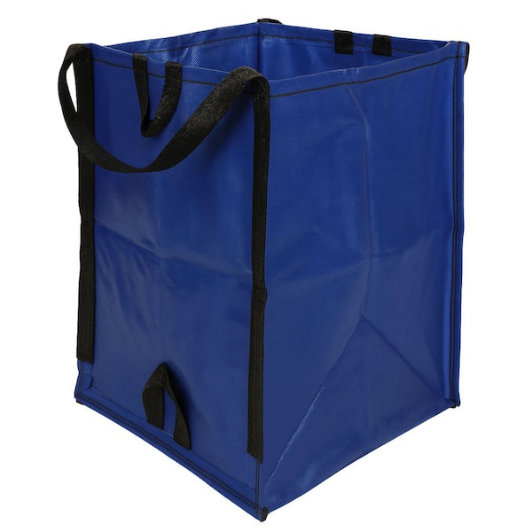 DuraSack 48 Gal. Blue Outdoor Polypropylene Reusable Lawn and Leaf Bag (1-Count)