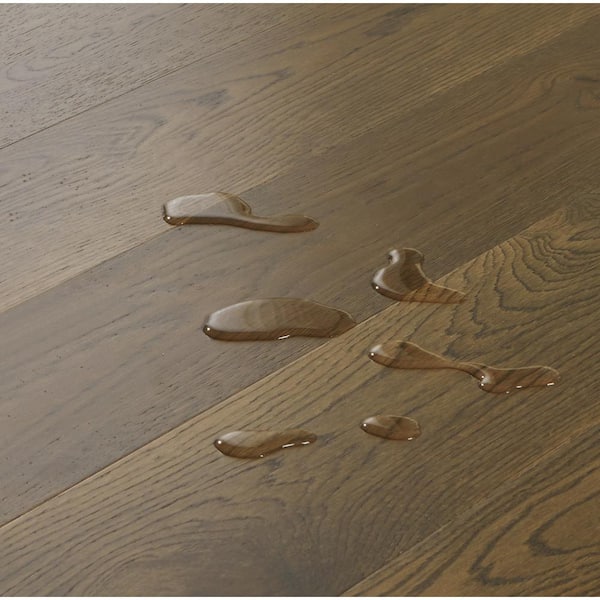 Lifeproof Sawtooth Forest Oak 2/7 in. T x 6.5 in. W Click Lock Wire Brushed Engineered Hardwood Flooring (19.5 sq.ft./case)