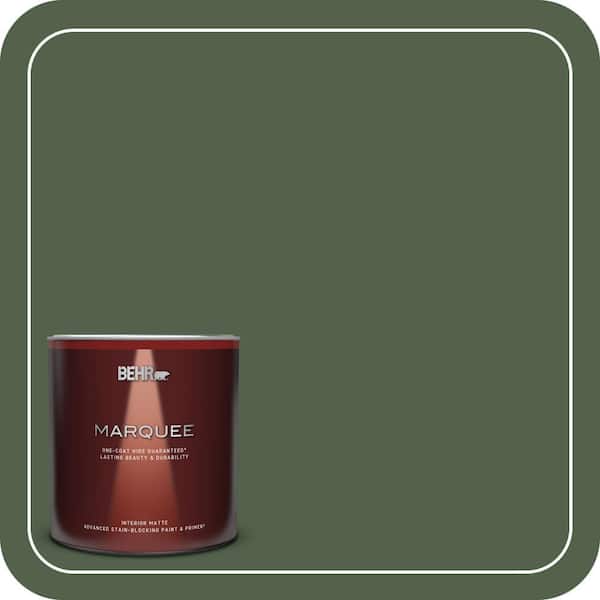 BEHR MARQUEE 1 qt. #PPF-44 Nature Surrounds Matte Interior Paint & Primer