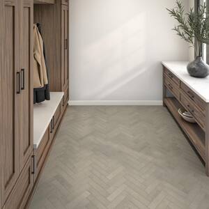 Indoterra Riverbed 2 in. x 9 in. Matte Porcelain Concrete Look Floor and Wall Tile (5.72 sq. ft./case)