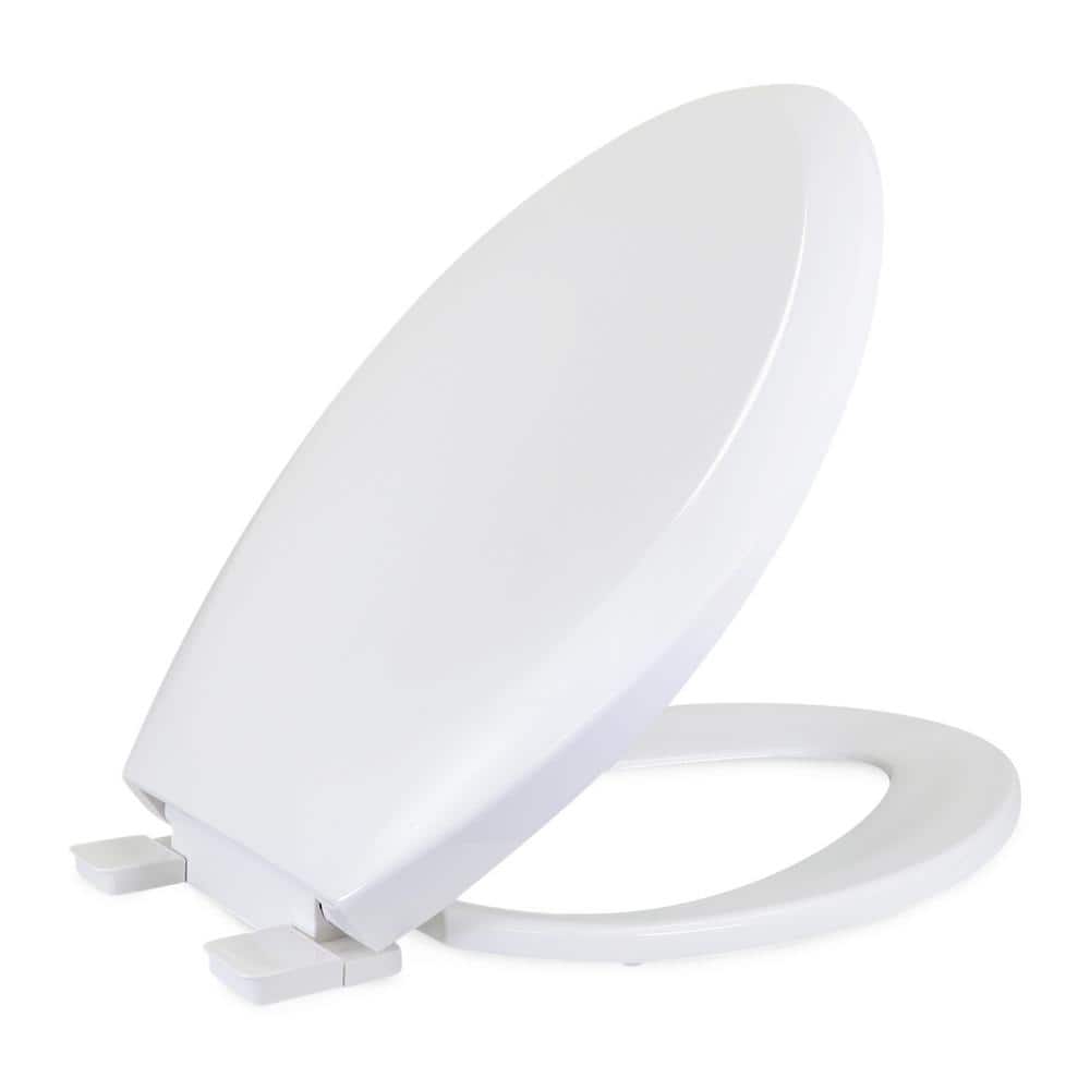 Delta Wycliffe®: Elongated Slow-Close Toilet Seat In White - View #13