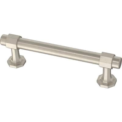 Liberty Classic Octagon 5-1/16 in. (128 mm) Satin Nickel Drawer Pull ...