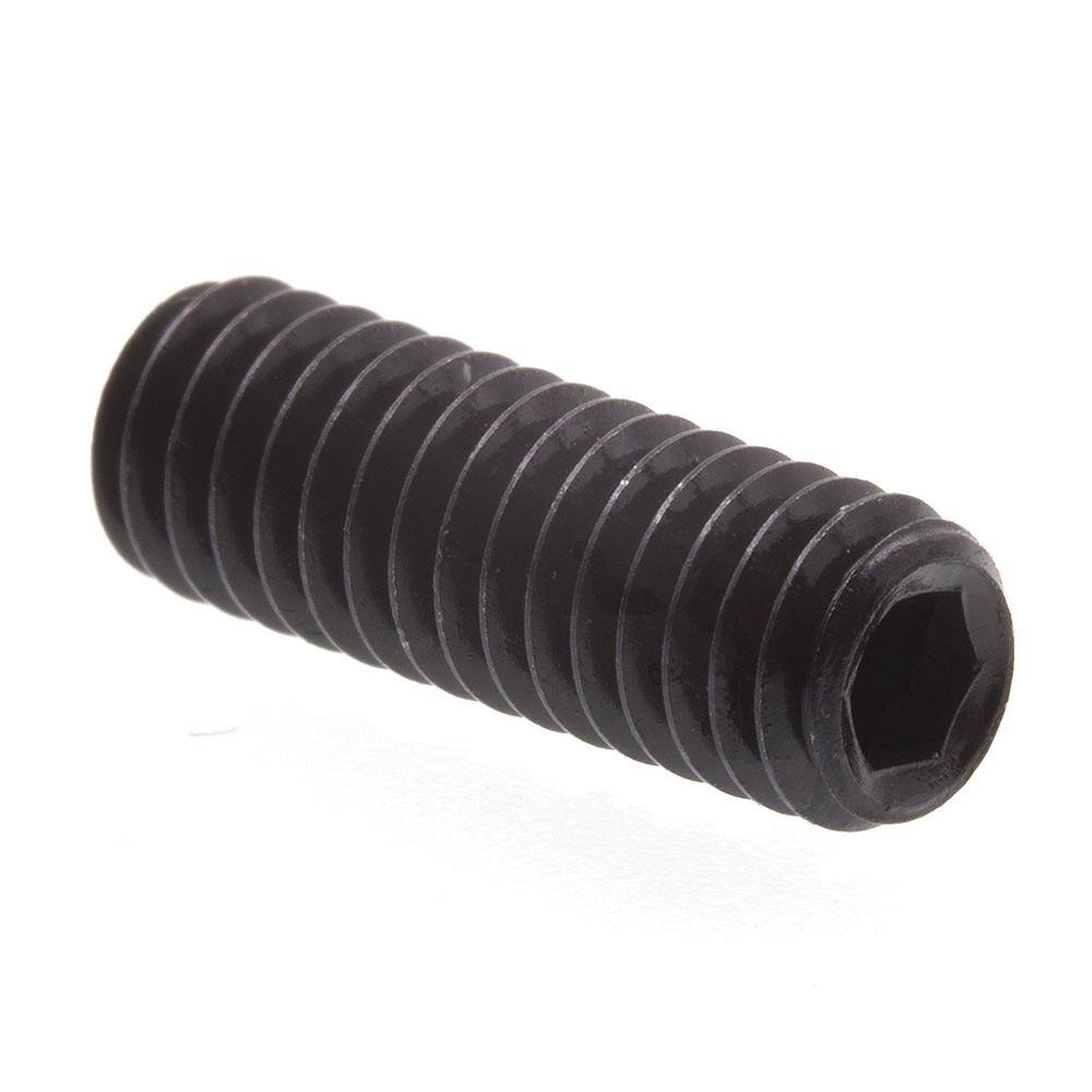 12mm-1.25 x 40mm Black Oxide Extra Knurled Hex Socket Cap Screws 5 pcs.