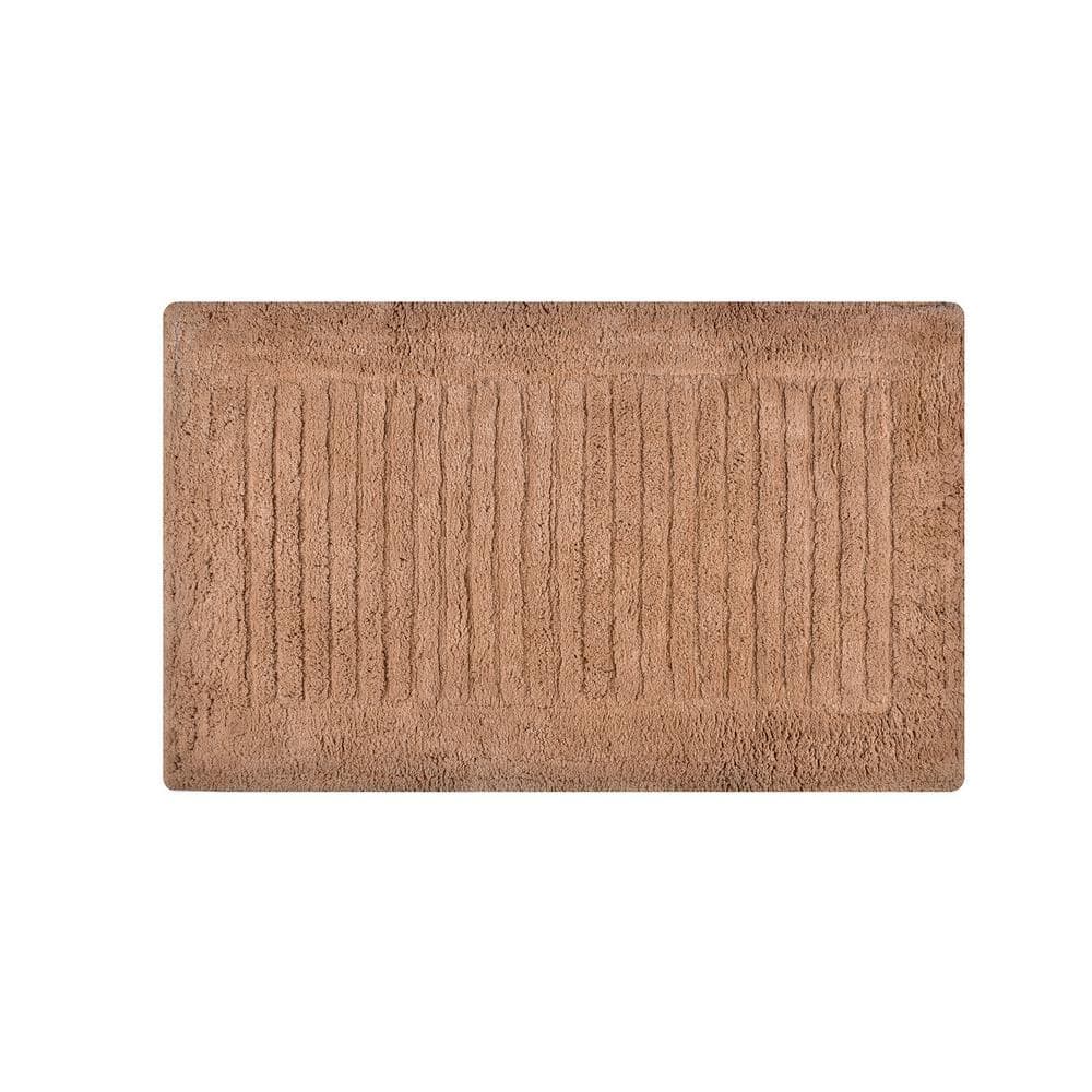 SPITIKO HOMES Beige 100% Cotton Rectangle 2-Piece Tufted Zero Ply ...