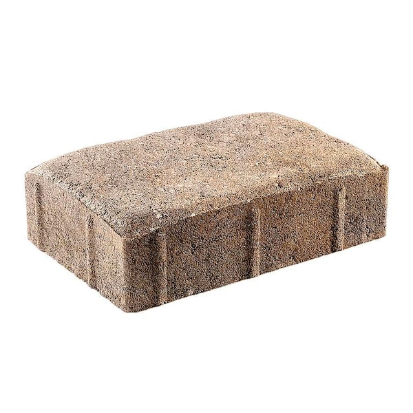 Plaza 8.27 in. L x 5.51 in. W x 2.36 in. Rec H 3-Tone Brown Concrete Paver (360-Pieces/112 sq. ft. /Pallet)